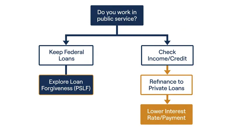 A borrower's career path and income stability dictate whether refinancing is a safe financial maneuver.