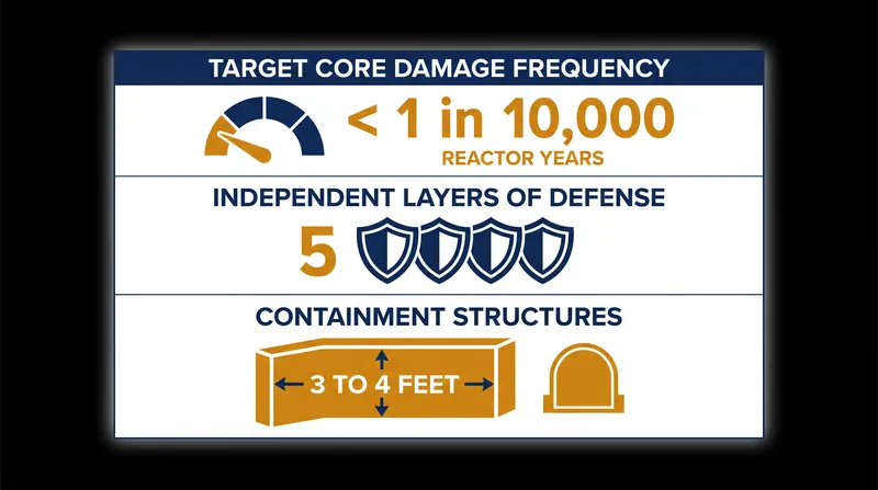 Key metrics underpinning the defense-in-depth safety architecture.
