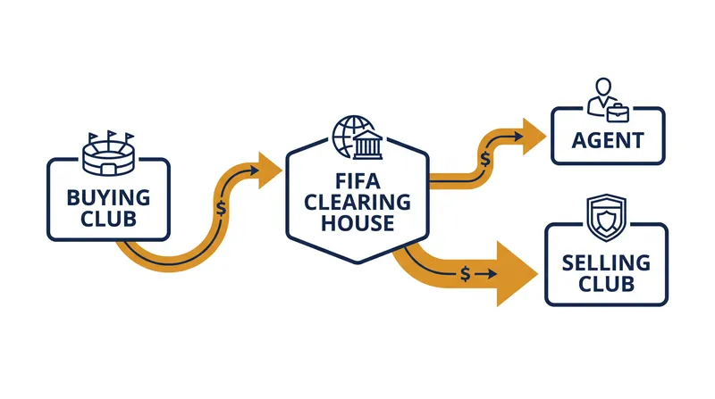 All intermediary payments must now be routed through the centralized FIFA Clearing House in Paris.