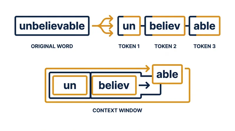 Byte Pair Encoding (BPE) breaks words down into common sub-word units, which are then assigned numerical IDs.