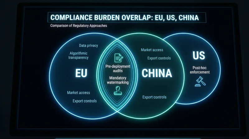 Despite differing ideologies, the EU and China share similar ex-ante compliance mechanisms.