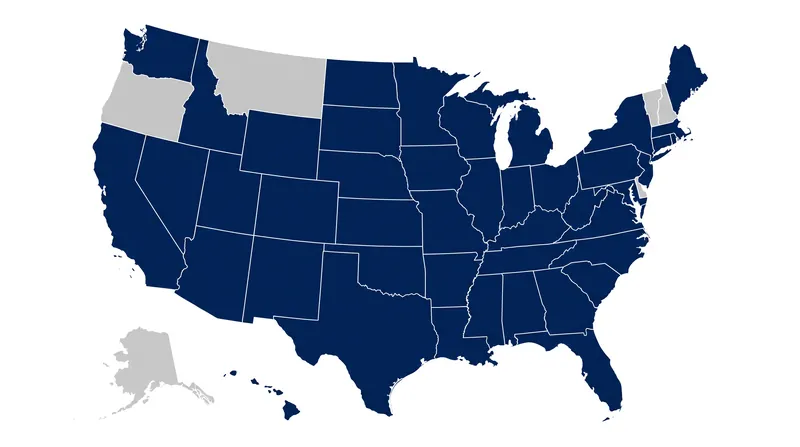 45 states and Washington D.C. currently enforce economic nexus laws on remote sellers.