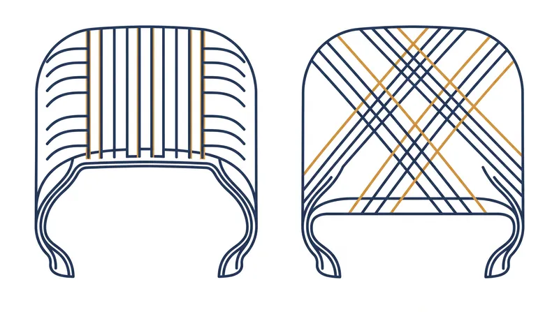 Radial architectures decouple the sidewall from the tread, while bias-ply designs interlock them for maximum rigidity.