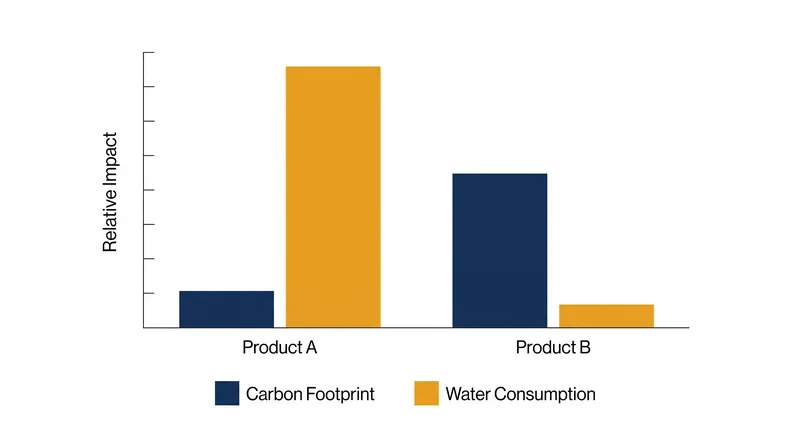 LCA often reveals trade-offs, where optimizing a product for one environmental metric inadvertently worsens its performance in another.