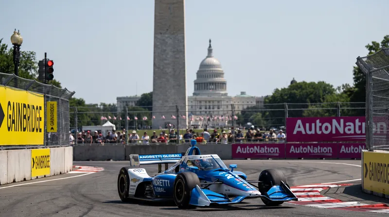 Kyle Kirkwood dominated the inaugural Freedom 250 in Washington, D.C., leading 128 laps.