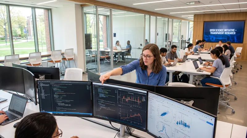 The open science movement is rebuilding the discipline's foundation through transparency and data sharing.