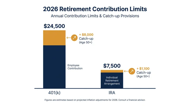 Employer-sponsored 401(k) plans offer significantly higher annual contribution limits than Individual Retirement Accounts.