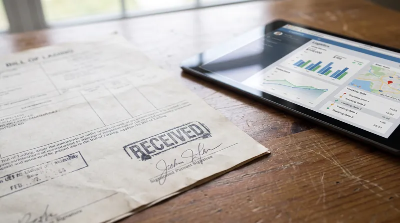 Despite digital advances, the legal title to millions of dollars of cargo often still resides on a physical piece of paper.