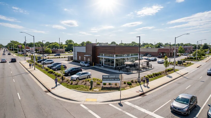 Many freestanding retail buildings and bank branches operate under long-term ground leases.