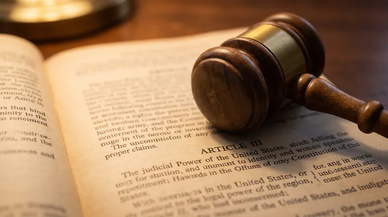 The doctrine creates a structural exception to the judiciary's traditional role of interpreting the Constitution.