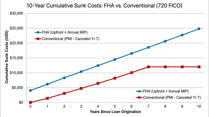 For borrowers with strong credit, conventional loans offer significant long-term savings once PMI is canceled.