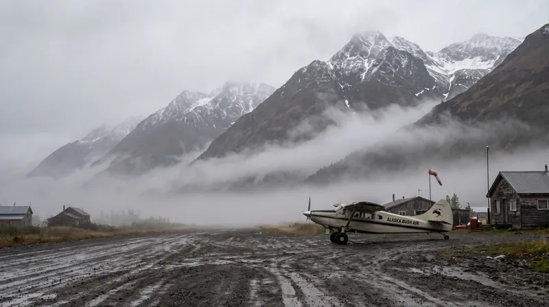 Severe weather frequently grounds flights at King Cove's small airport, prompting the push for a road to Cold Bay.