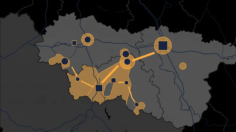 The deployment is concentrated in the Kursk and Voronezh regions, allowing personnel to operate from Russian territory.