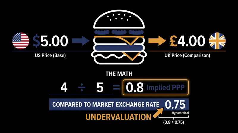 The Big Mac Index isolates the core mechanism of PPP using a single, globally standardized product.