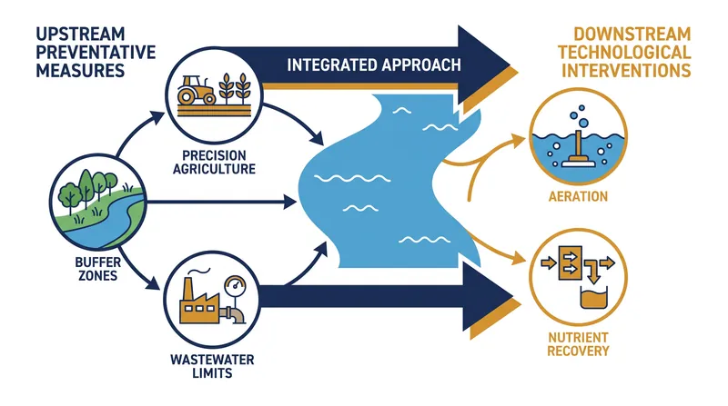 Mitigating dead zones requires interventions across the entire watershed infrastructure.