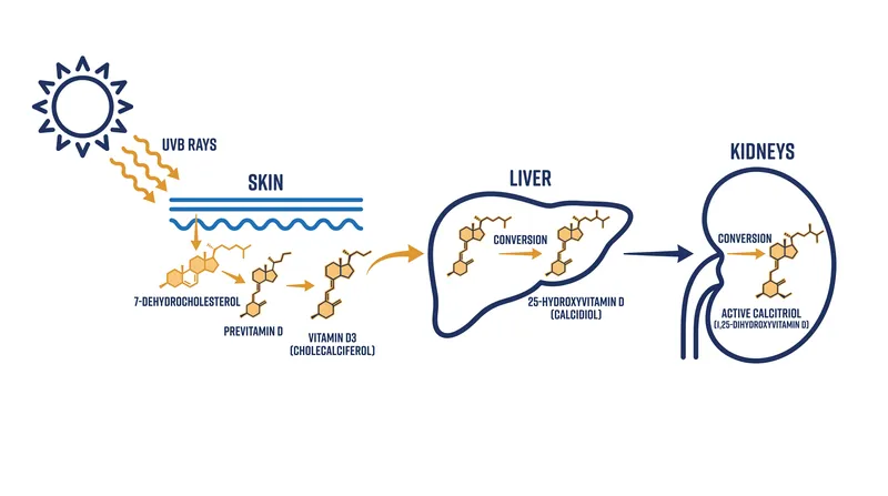 Vitamin D operates as a prohormone, requiring a two-step activation process in the liver and kidneys.