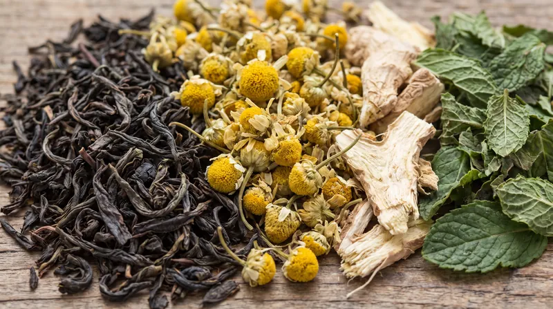 True tea is made exclusively from the leaves of the tea plant, while tisanes utilize flowers, roots, and bark.