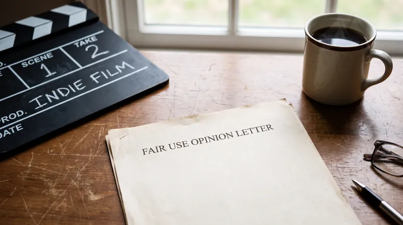A fair use opinion letter from an entertainment attorney is often required to secure production insurance.