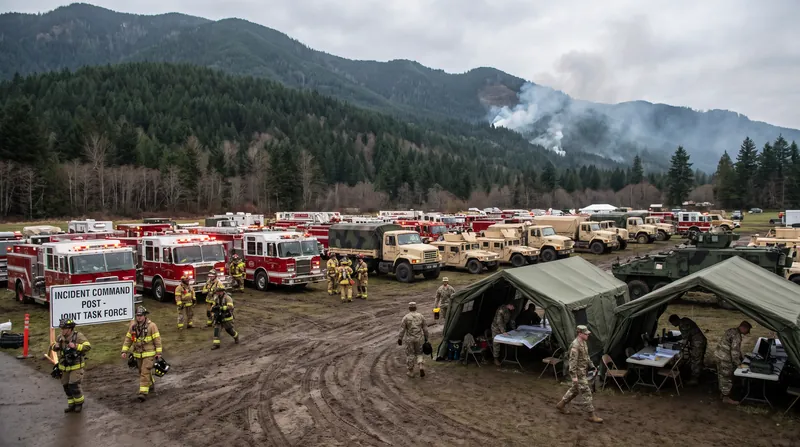 The unprecedented scale of the blaze has elevated it to the top-priority wildfire in the United States.