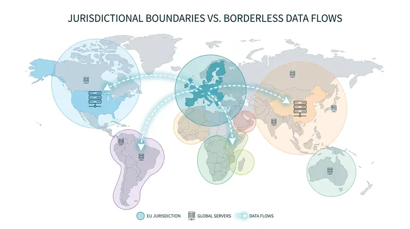 The extraterritorial reach of the GDPR often clashes with the physical location of global servers.