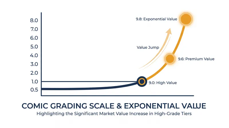 The 10-point scale dictates the market value of modern and vintage comic books.