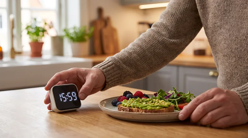 Establishing a consistent daily eating window helps resynchronize the body's peripheral clocks.