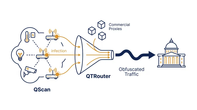 How QTFY utilized QScan and QTRouter to build an obfuscation network.