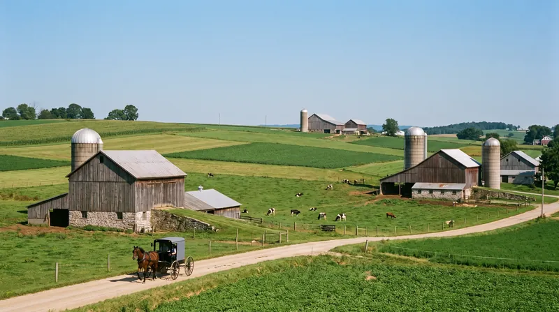 The measles virus has spread rapidly through rural farming communities and shared agricultural workspaces in Lancaster County.
