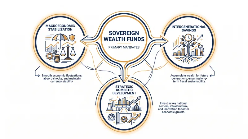 The evolution of sovereign wealth fund mandates.