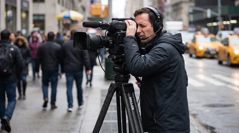 For decades, Miller tripods were the industry standard for electronic news gathering and documentary crews.