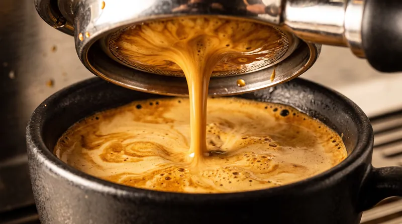 Espresso utilizes nine bars of pressure to emulsify coffee oils, creating the signature layer of crema.