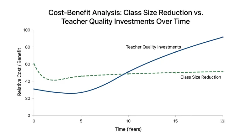 Universal class size mandates often require hiring less experienced teachers, which can offset the benefits of smaller ratios.