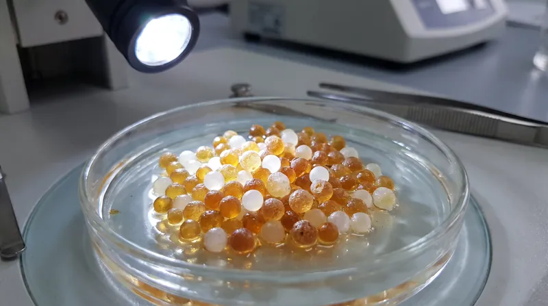 Synthetic ion exchange resins offer a smaller physical footprint and higher selectivity than traditional carbon.