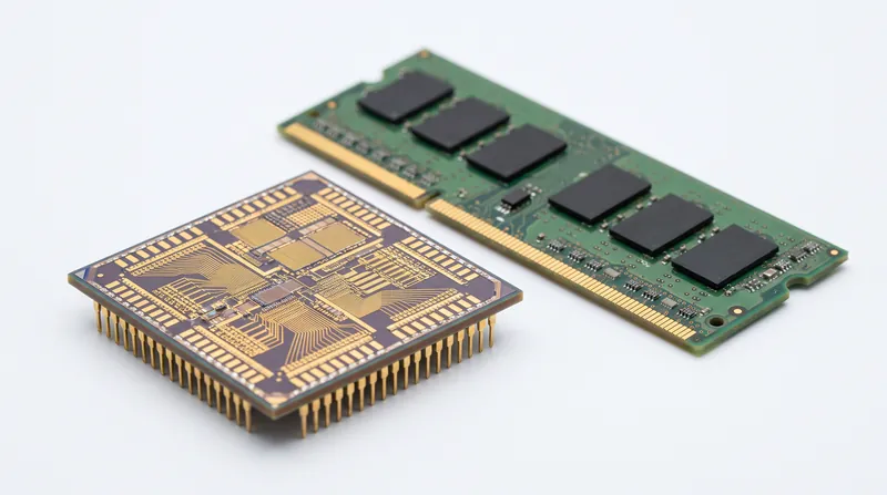 Global demand for AI data center components has created a severe shortage of high-performance RAM.