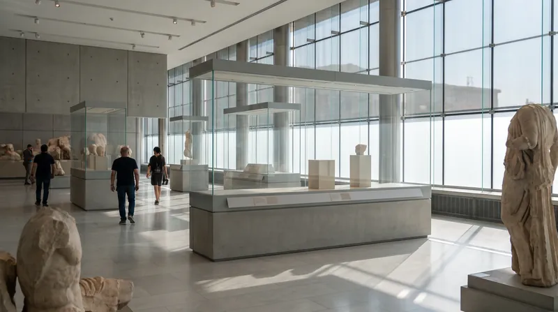 The Acropolis Museum in Athens features a purpose-built gallery awaiting the return of the sculptures.