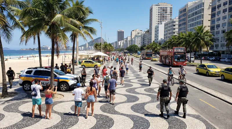 By sticking to established tourist corridors and exercising standard urban awareness, visitors can safely navigate Brazil's major cities.