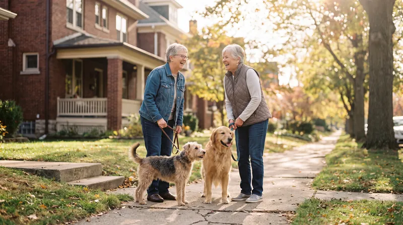 Shared routines, like walking a dog or attending a fitness class, provide natural opportunities to cultivate weak ties.