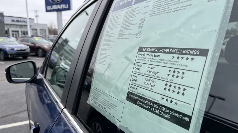 The federal 5-star rating is mandated on all new car window stickers, providing a universal safety baseline for consumers.