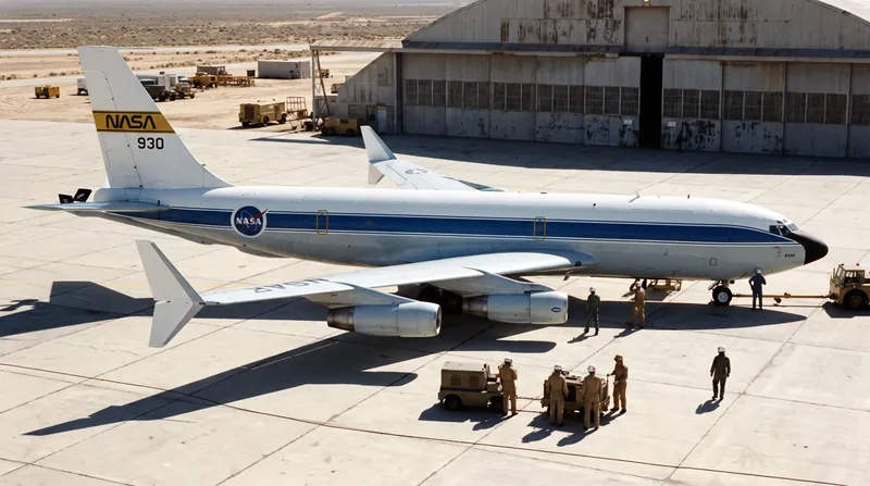 NASA's Richard Whitcomb proved the viability of winglets during extensive flight testing on a modified KC-135 Stratotanker in 1979.
