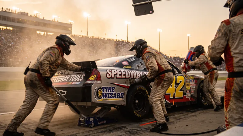 Hathaway will play a team owner and engineer in the high-stakes world of motorsports.