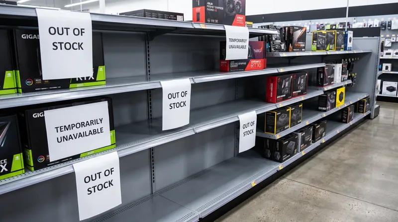 Retailers are struggling to keep standard models in stock as enterprise buyers sweep up consumer inventory.