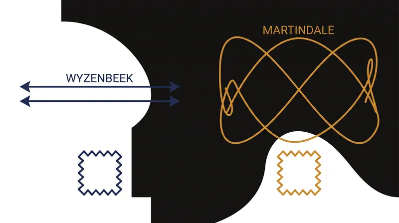The Wyzenbeek test uses a linear motion, while the Martindale test uses a multidirectional figure-eight pattern.