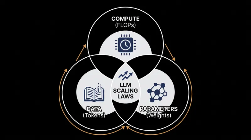 The three variables that dictate model performance must be scaled in precise mathematical ratios.