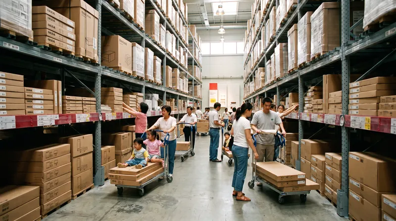 The price cuts target high-utility staples like storage units and bookcases.