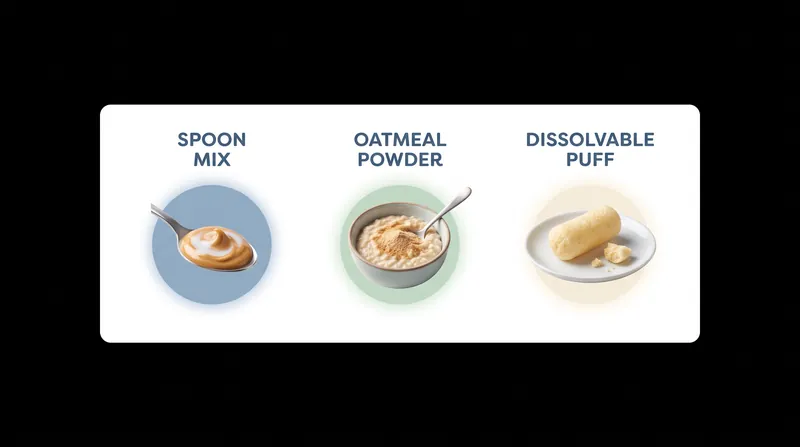 Whole peanuts are a choking hazard; safe introduction relies on thinned purees, powders, or dissolvable puffs.