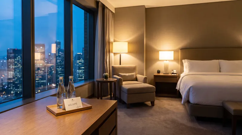 Urban destination fees often cover basic in-room amenities rather than traditional resort facilities.