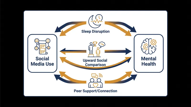 The mechanisms of impact: How platform architecture affects adolescent well-being.
