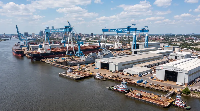 South Korea's Hanwha Group recently acquired the Philly Shipyard, positioning itself to meet the directive's domestic infrastructure requirements.