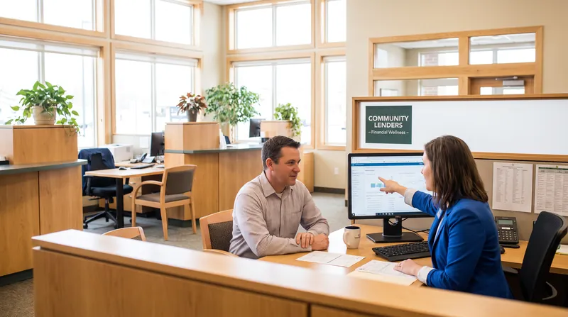 Loan officers use automated systems to find the optimal balance of cash flow and equity for each buyer.
