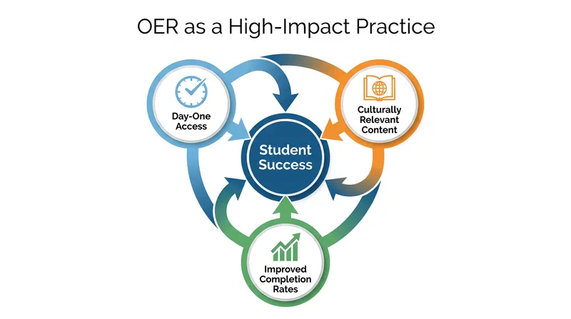 The AAC&U recently designated OER as a High-Impact Practice, placing it alongside undergraduate research and study abroad programs.